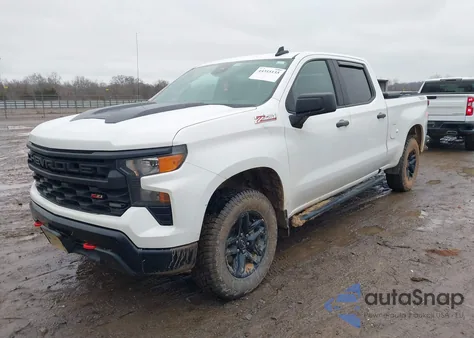 2022 Chevrolet Silverado 1500 4Wd Standard Bed Custom Trail Boss from USA, damaged, VIN 3GCPDCED9NG541020